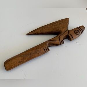 Wooden Carved Tomahawk Decoration